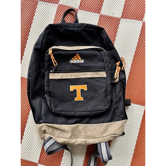 Tennessee Volunteers Adidas Backpack – Black Logo Athletic School Bag TN Vols - Picture 1 of 11